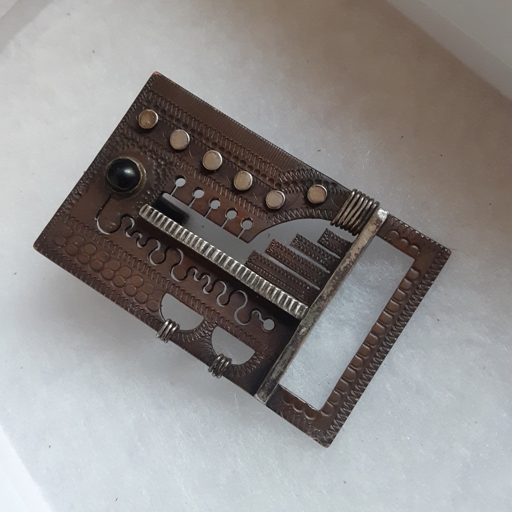 1970 Moore Streb beltbuckle